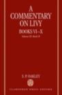 Image for A Commentary on Livy, Books VI-X. Vol. 3 Book IX