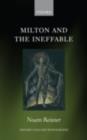Image for Milton and the ineffable