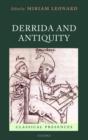 Image for Derrida and antiquity