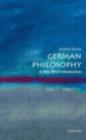 Image for German philosophy: a very short introduction