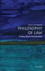 Image for Philosophy of law: a very short introduction