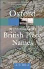 Image for A dictionary of British place-names