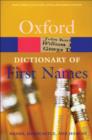 Image for A dictionary of first names.