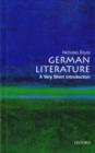 Image for German Literature: A Very Short Introduction