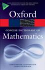 Image for The concise Oxford dictionary of mathematics.