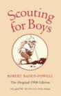 Image for Scouting for boys: a handbook for instruction in good citizenship