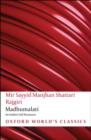 Image for Madhumalati: an Indian Sufi romance
