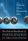 Image for The Oxford handbook of participation in organizations