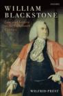 Image for William Blackstone: law and letters in the eighteenth century