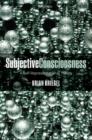 Image for Subjective consciousness: a self-representational theory