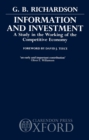 Image for Information and Investment: A Study in the Working of the Competitive Economy