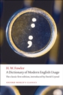 Image for A Dictionary of Modern English Usage