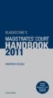 Image for Blackstone&#39;s magistrates&#39; court handbook 2011