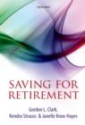Image for Saving for retirement: intention, context, and behavior