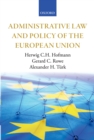 Image for Administrative law and policy of the European Union