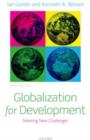 Image for Globalization for development: meeting new challenges