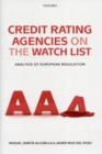 Image for Credit rating agencies on the watch list: analysis of European regulation