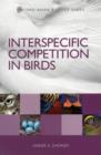 Image for Interspecific competition in birds