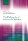 Image for The philosophy of universal grammar
