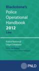 Image for Blackstone&#39;s Police Operational Handbook 2012: Law