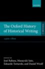 Image for The Oxford history of historical writing.: (1400-1800) : Volume 3,
