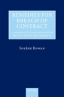 Image for Remedies for breach of contract: a comparative analysis of the protection of performance