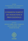 Image for Commencement of insolvency proceedings