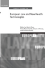 Image for European law and new health technologies
