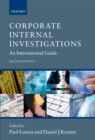 Image for Corporate internal investigations: an international guide