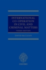 Image for International co-operation in civil and criminal matters
