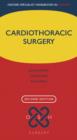 Image for Oxford specialist handbook of cardiothoracic surgery
