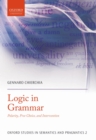 Image for Logic in grammar: polarity, free choice, and intervention