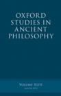 Image for Oxford studies in ancient philosophy.