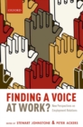 Image for Finding a voice at work?: new perspectives on employment relations