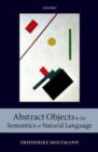 Image for Abstract objects and the semantics of natural language