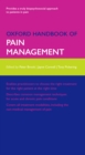 Image for Oxford handbook of pain management