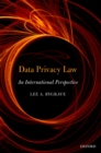 Image for Data privacy law: an international perspective