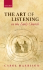 Image for The art of listening in the early church