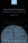 Image for Nonverbal predication: copular sentences at the syntax-semantics interface