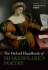 Image for The Oxford handbook of Shakespeare&#39;s poetry