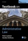 Image for Textbook on administrative law
