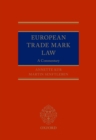 Image for European trade mark law