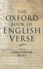 Image for The Oxford book of English verse