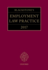 Image for Blackstone&#39;s Employment Law Practice 2017