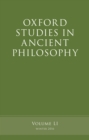 Image for Oxford Studies in Ancient Philosophy, Volume 51