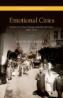 Image for Emotional cities: debates on urban change in Berlin and Cairo, 1860-1910