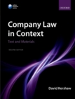 Image for Company Law in Context: Text and Materials