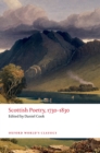 Image for Scottish Poetry, 1730-1830