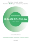 Image for Human Rights Law Concentrate: Law Revision and Study Guide