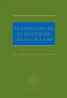 Image for The framework of corporate insolvency law